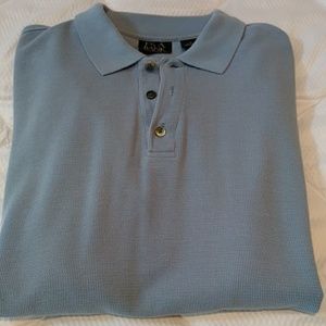 Jos. A. Bank silk polo shirt